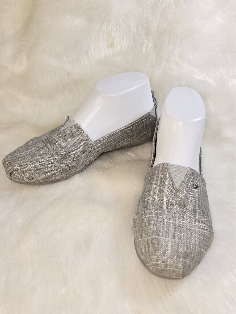 Mad Love Sommer Womens Slip-on Canvas Loafers